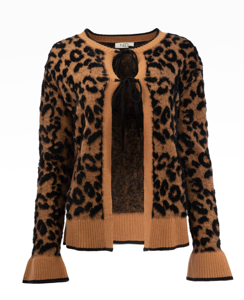 Gilet Furry Print Ned