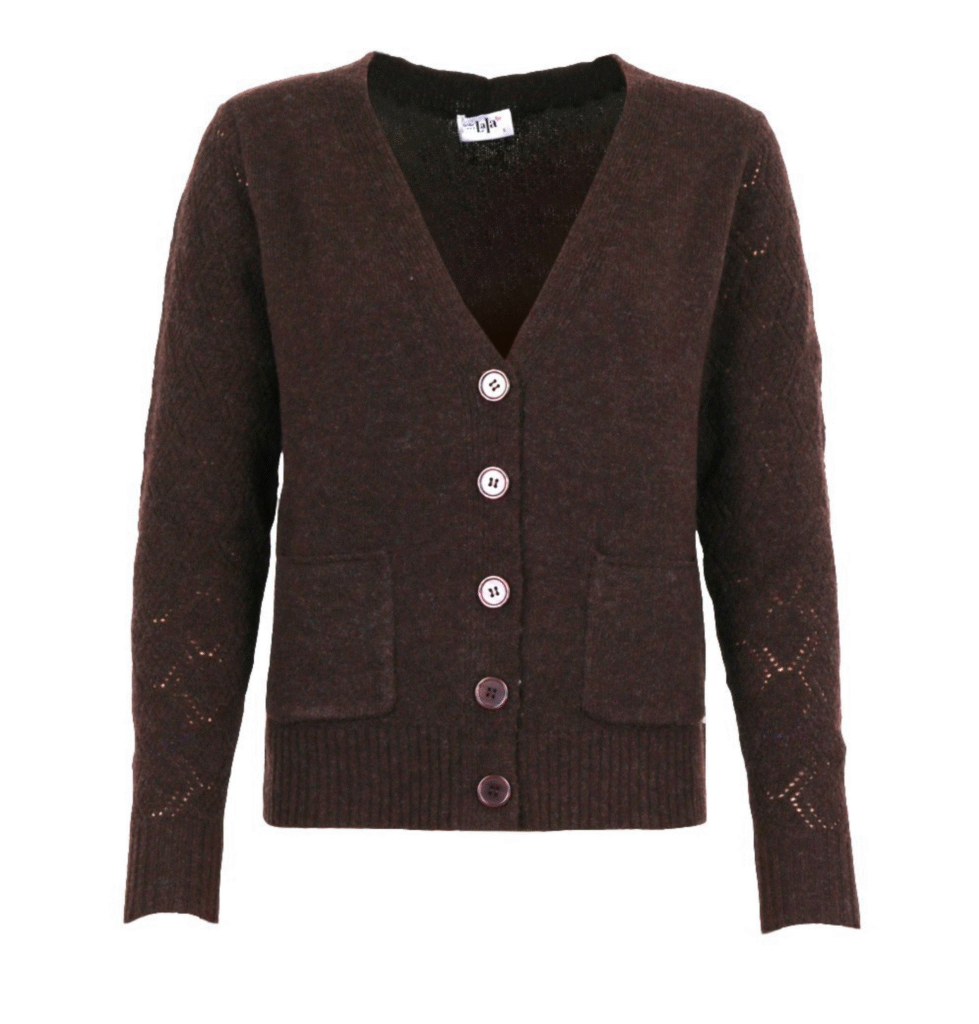 Gilet Gertrude She goes Lala Brown