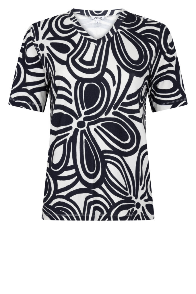 T-Shirt Korte Mouw Naomi Zoso