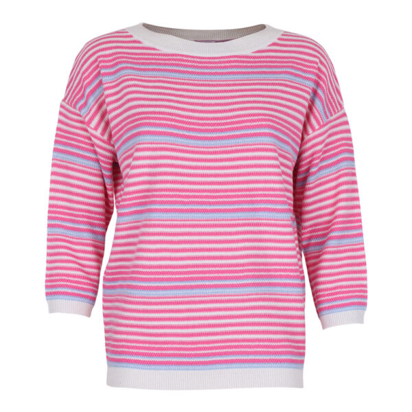 Pull Roze 3/4 Mouw She goes Lala