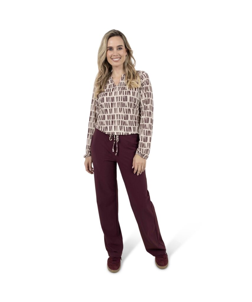 Bloes Amanda Zoso Ivory-bordeaux