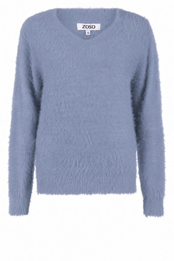 Pull Nancy Zoso Light Bleu